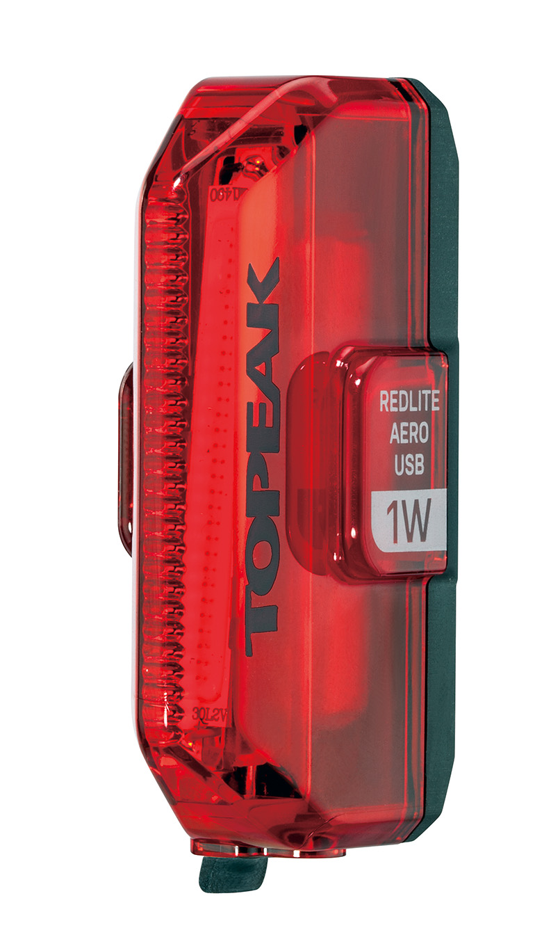 Topeak RedLite Aero USB 1W電暖爐型警示燈,紅光