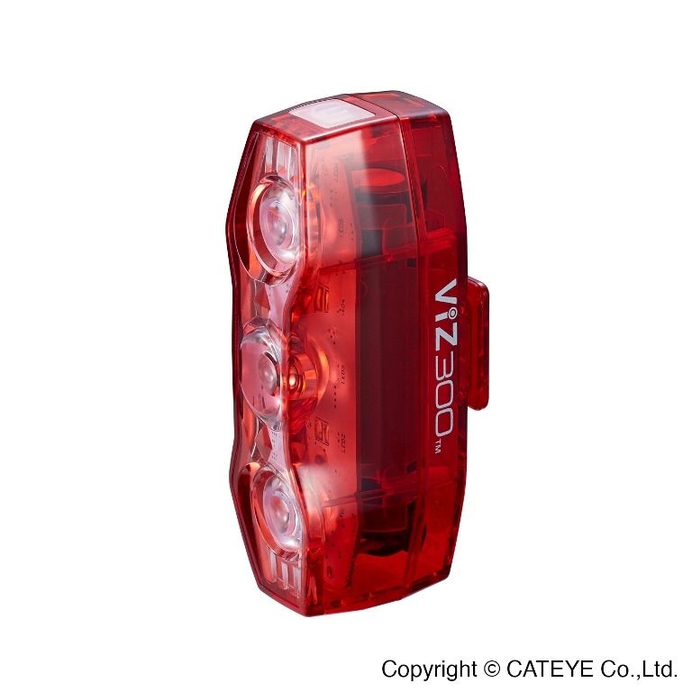 CATEYE 超高亮度充電尾燈VIZ300流明 TL-LD810