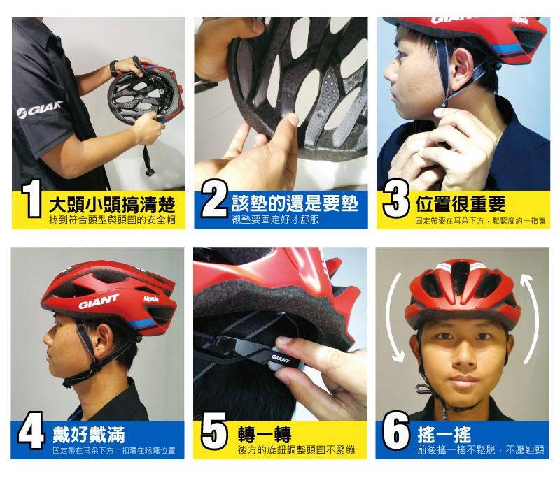 安全帽型不型 亞洲頭型vs西方頭型 捷安特 自行車 Giant Bicycles Taiwan 臺灣