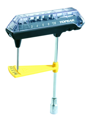 Topeak ComboTorq Wrench & Bit 機械式扭力板手組