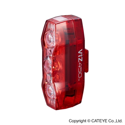 CATEYE 超高亮度充電尾燈VIZ450流明 TL-LD820